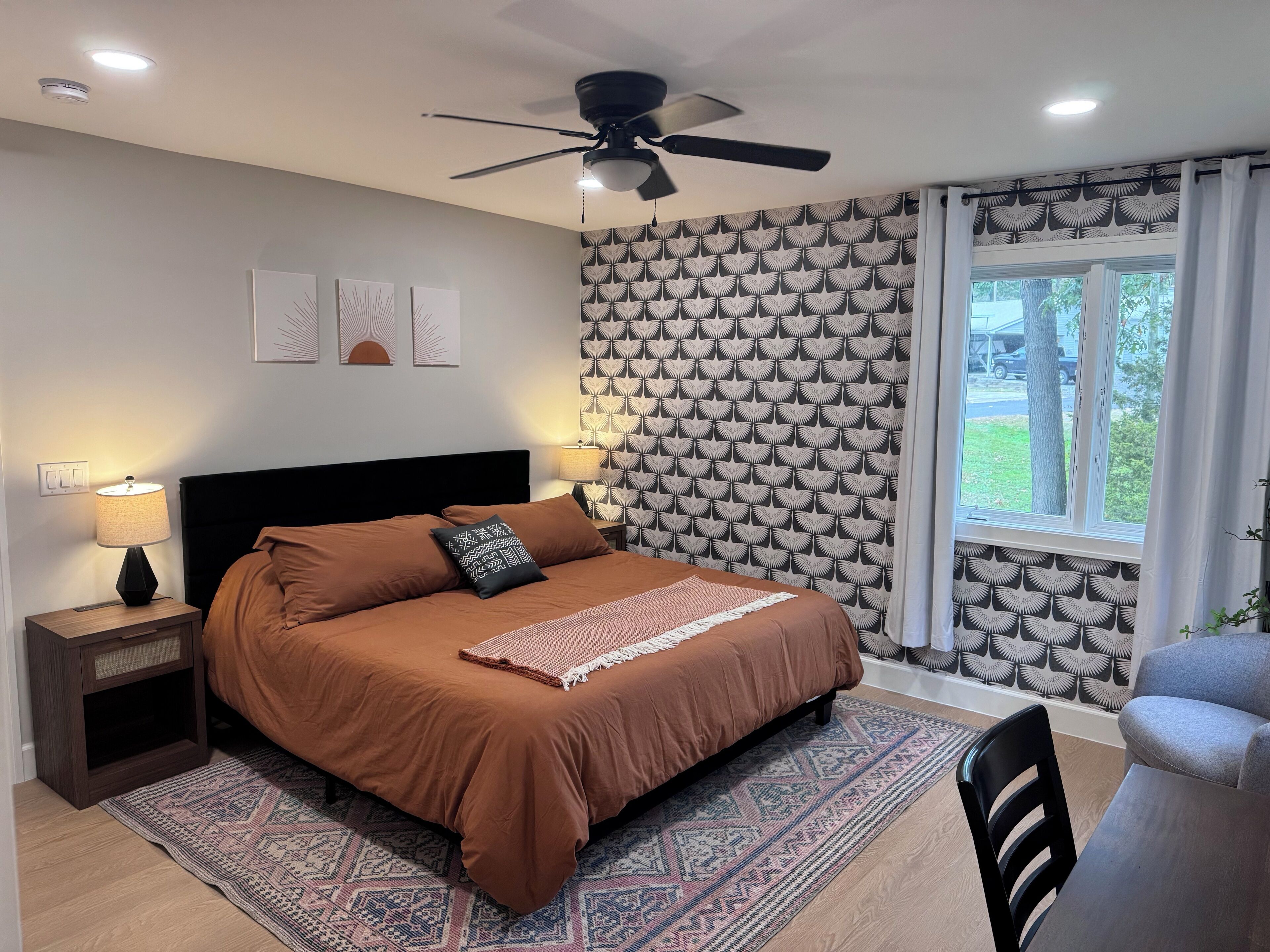 3 間睡房、書桌、免費 Wi-Fi、床單