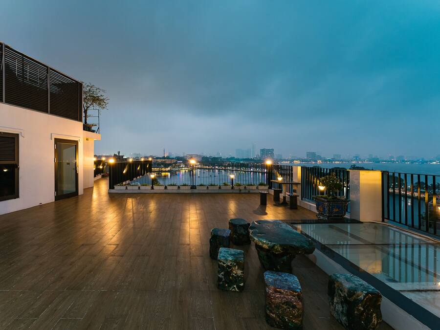 Rooftop terrace