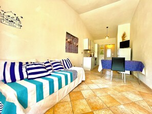 Living area - " Mediterranean Houses Bilocale" (Bari Sardo)