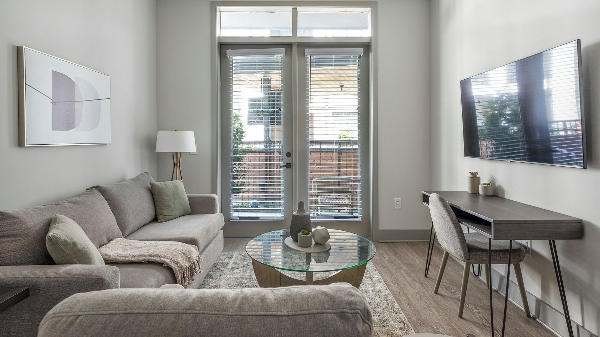 Apartment, 2 Bedrooms | Living area | 40-inch TV with digital channels