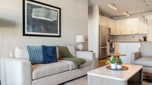 Apartment, 2 Bedrooms | Living area | 40-inch TV with digital channels - Landing Horizon West Apartments (Winter Garden)