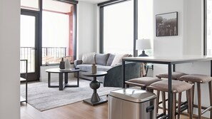 Living area - Landing at Bridge District (Washington)