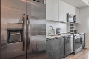 Individually decorated, individually furnished, iron/ironing board - Landing at Bridge District (Washington)