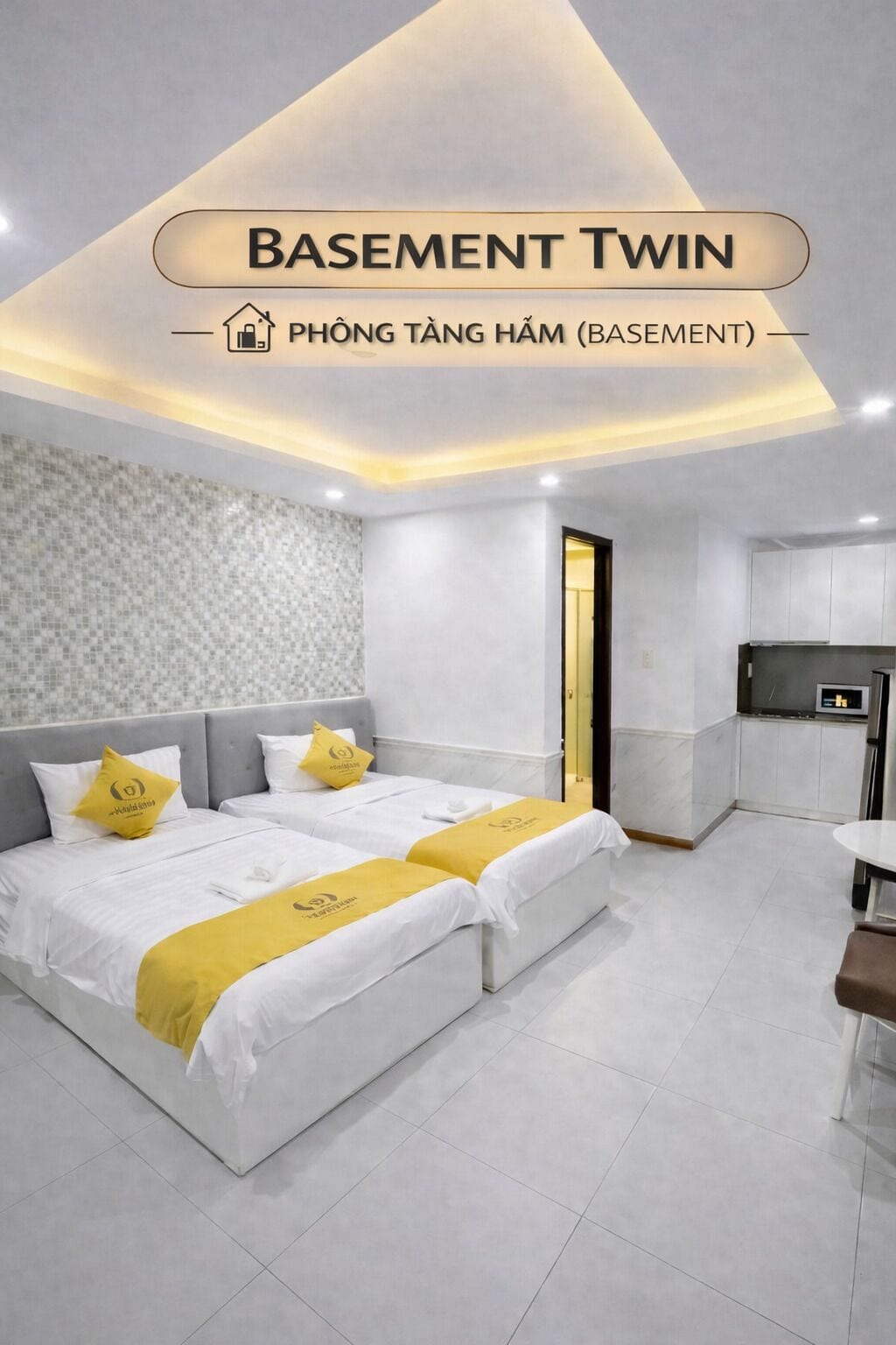 1 bedroom, desk, soundproofing, free WiFi