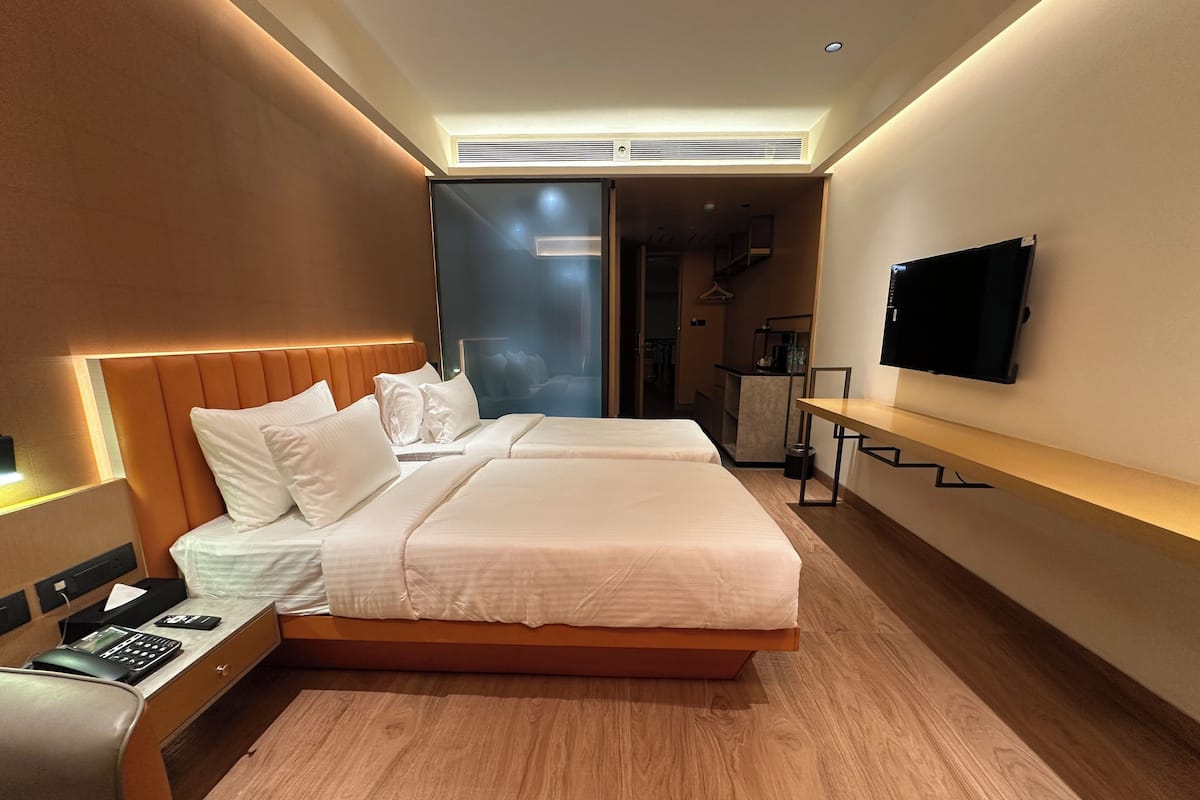 Executive Double or Twin Room, City View | View from room