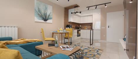 Smart TV, books, video library