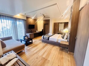 Family Studio Suite, City View | Iron/ironing board, free WiFi - Hotel Holiday international (Purnia)