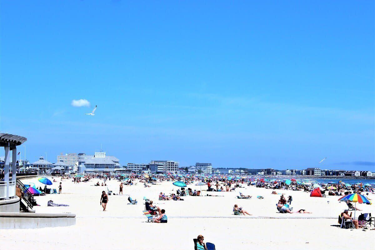 Una playa cerca