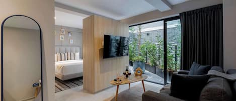 1 bedroom, in-room safe, iron/ironing board, travel crib