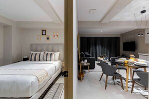 1 bedroom, in-room safe, iron/ironing board, travel crib