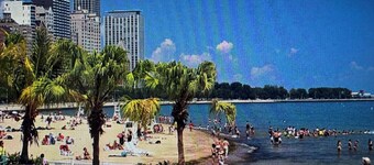 Gilded Age Gold Coast Mansion with Parking, Deck, Fireplaces