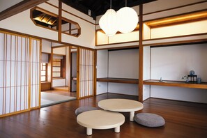 Japanese-style House, 2 Bedrooms, Courtyard View | Living area - Machiya Posong (Taitung)