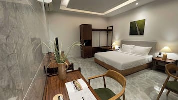 Deluxe apartman | 1 hálószoba, egyedi dekoráció, sötétítőfüggöny és vasaló/vasalódeszka
