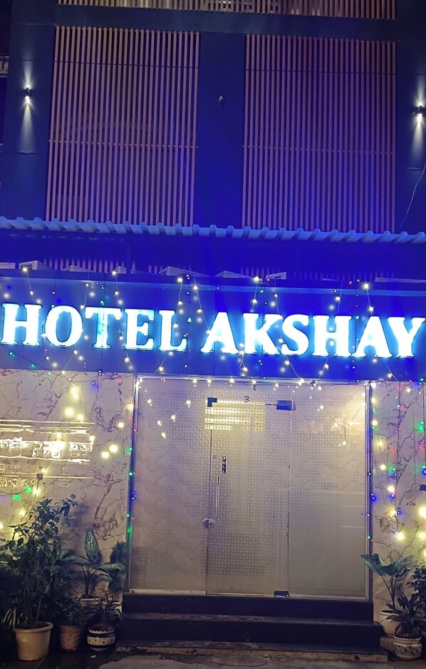 Façade de l’hébergement