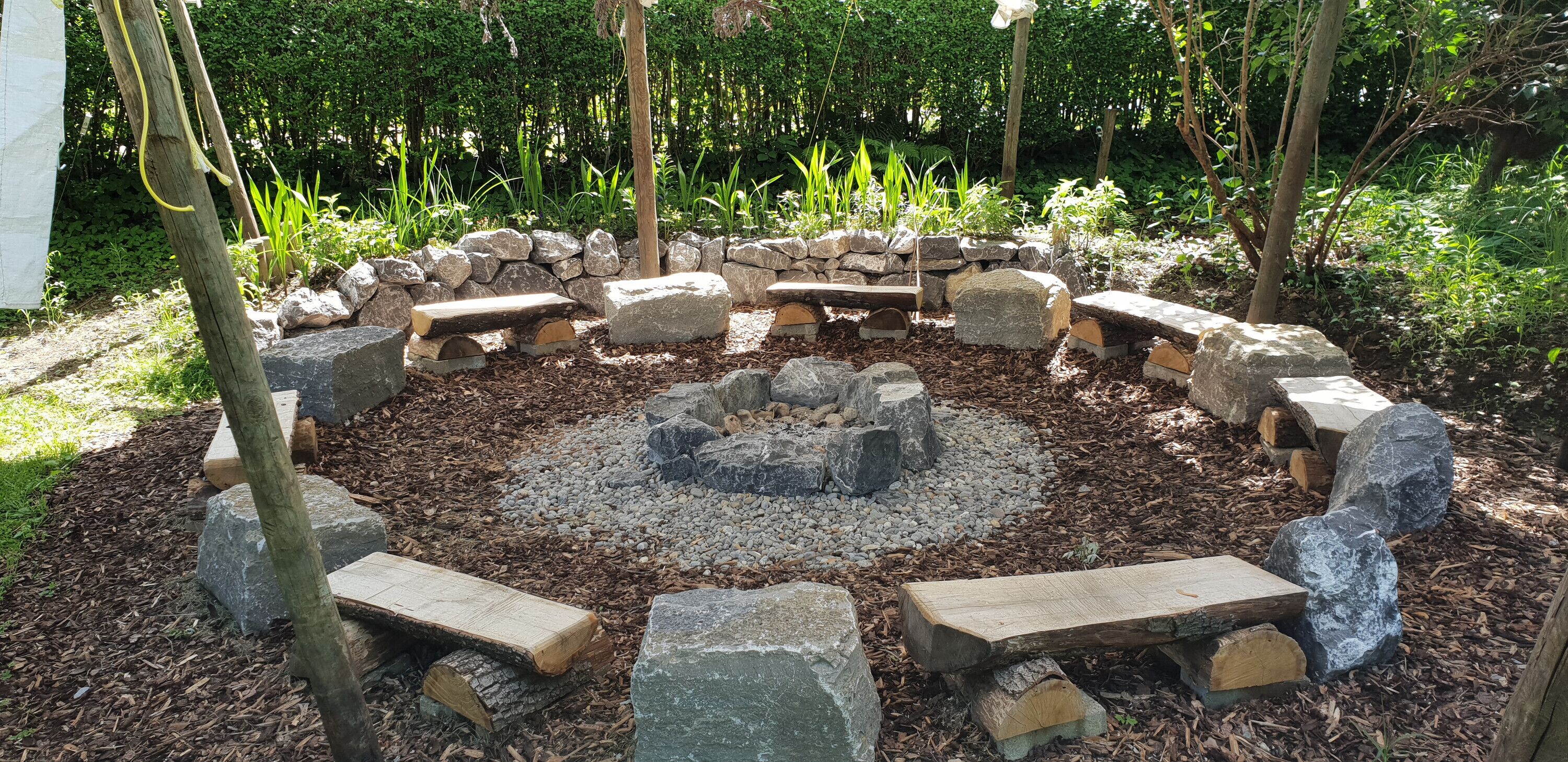 Enceinte de l’hébergement