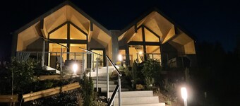 Chalet 'Luxus  Mit Whirlpool Nr 7' with Sea View, Wi-Fi and Air Conditioning