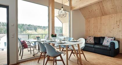 Holiday Home 'Luxus Chalet Mit Whirlpool, Nr 7a' with Sea View, Wi-Fi and Air Conditioning