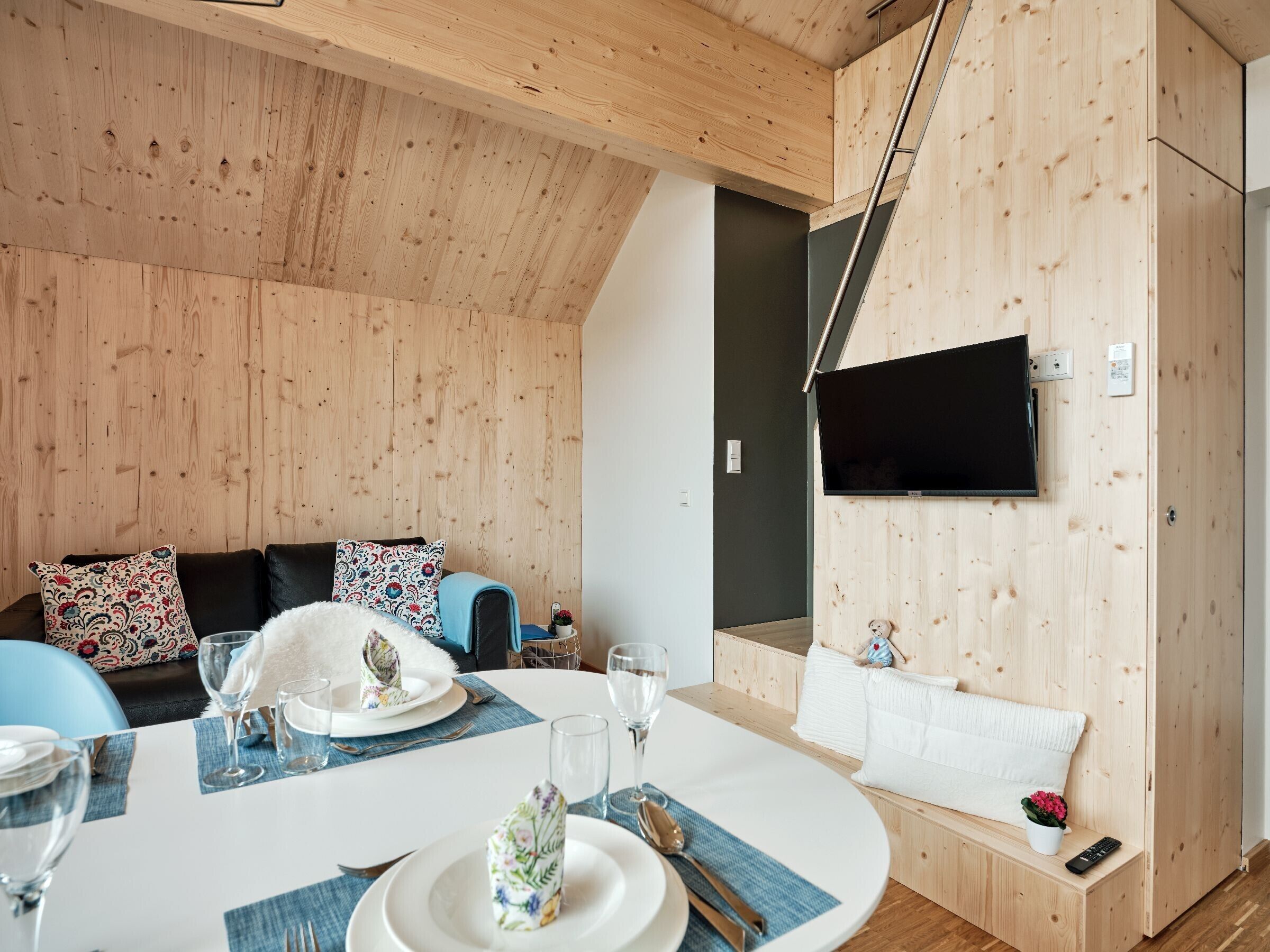 Luxus Chalet Doppelhaus Nr. 7b Mit Whirlpool Und Indoor-infrarotkabine - Ostrach