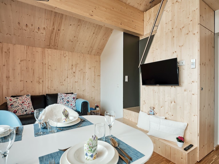 Luxus Chalet Doppelhaus Nr. 7b Mit Whirlpool Und Indoor-infrarotkabine - Ostrach