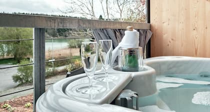 Luxus Chalet Doppelhaus Nr. 7b mit Whirlpool und Indoor-Infrarotkabine