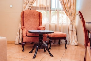 Suite, 1 King Bed, City View | Desk, laptop workspace, free WiFi