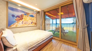 Basic Room, 1 Bedroom (201(ocean view, private BBQ)) | 1 bedroom, free WiFi - Goseong Cnblue Oceanview Pension (Goseong)