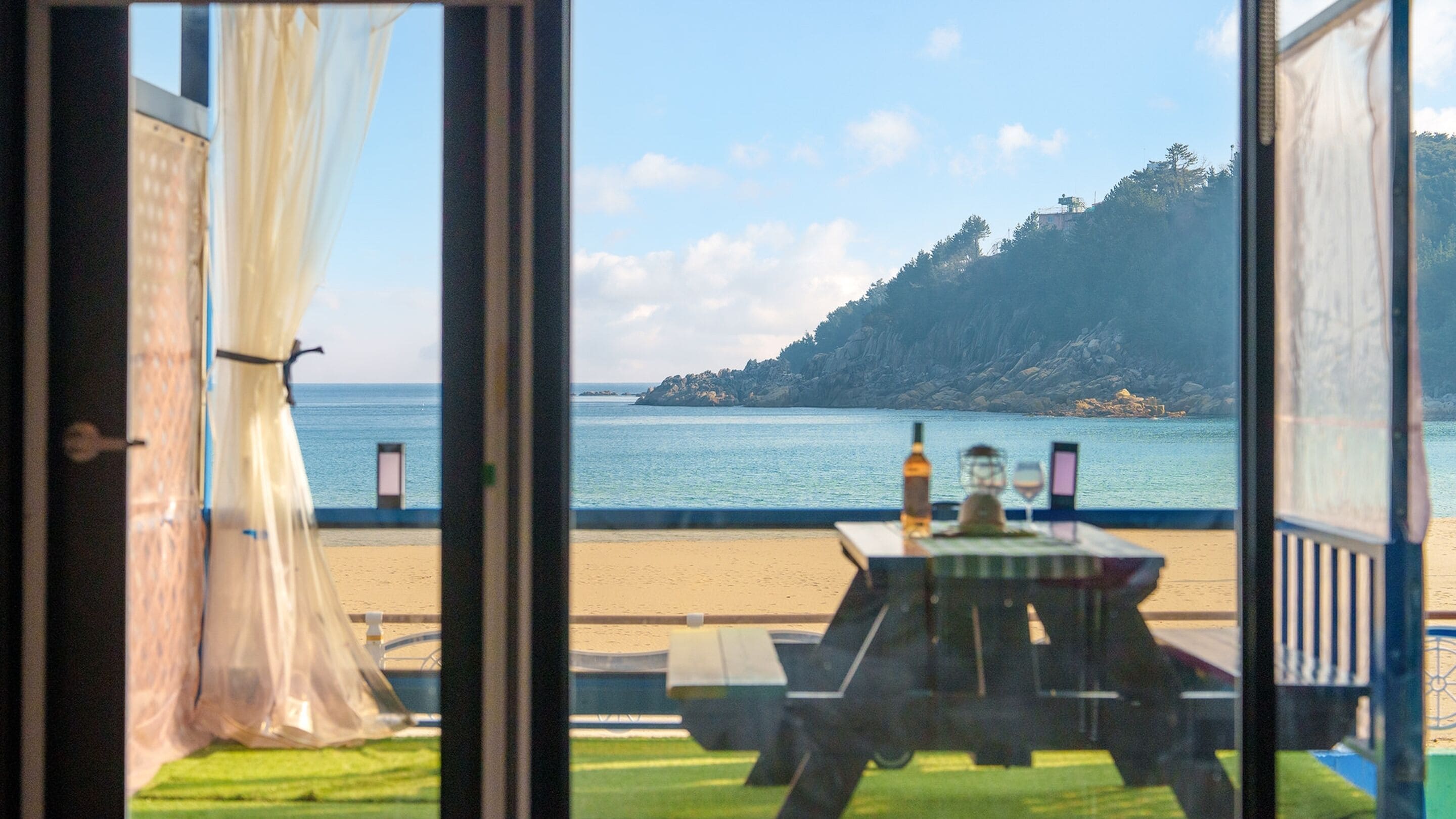 Chambre, 1 chambre (102(ocean view, private BBQ)) | Extérieur