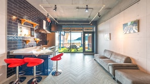 Basic Room, 1 Bedroom (103(ocean view, private BBQ)) | 1 bedroom, free WiFi - Goseong Cnblue Oceanview Pension (Goseong)