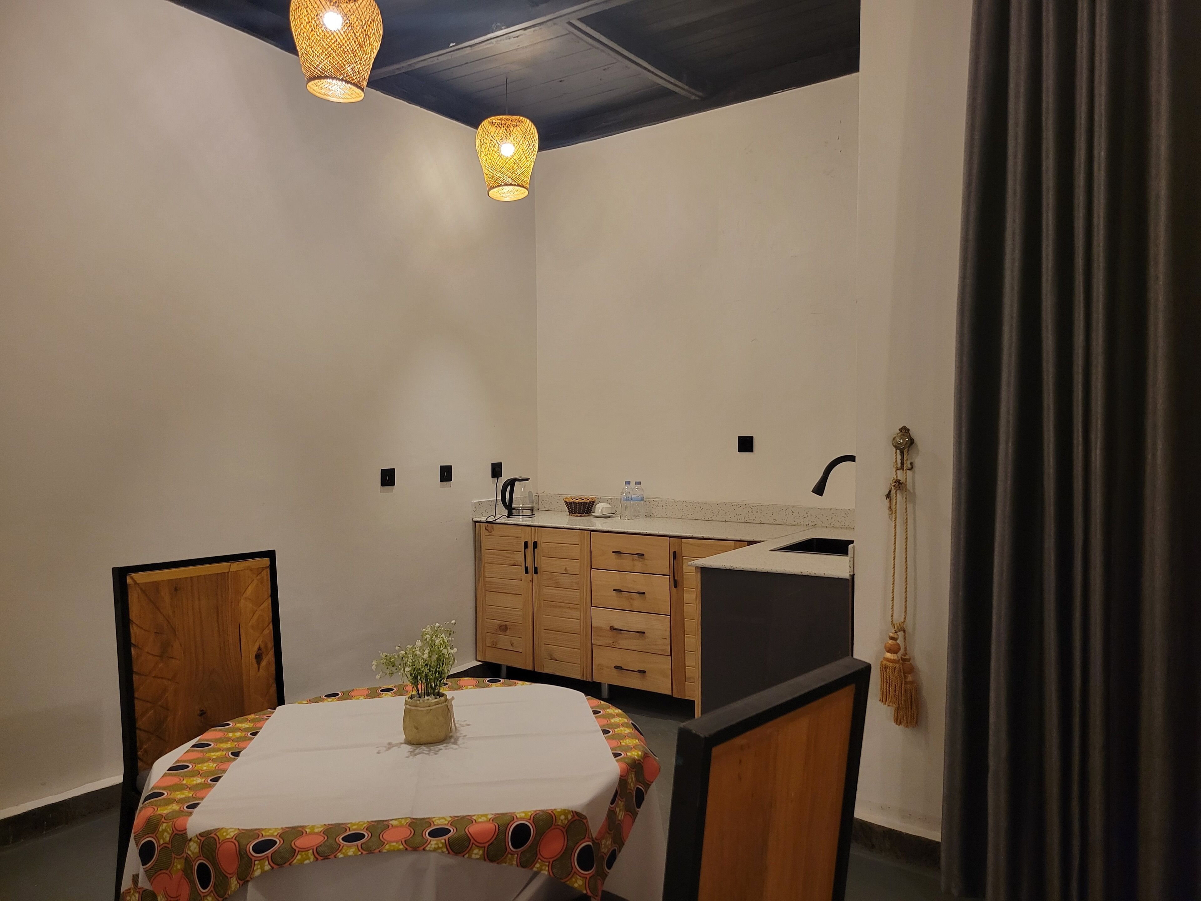 Minibar, desk, laptop workspace, free cots/infant beds