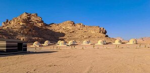 Front of property - Rum Pillars Camp (Wadi Rum)