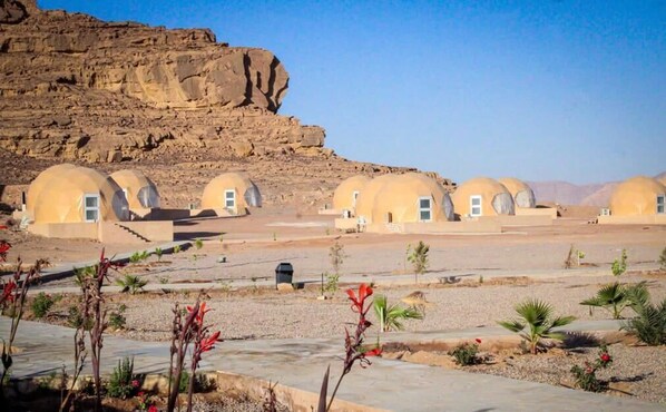 Voorkant van accommodatie