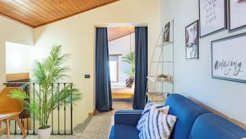 Apartment (1 Bedroom) | Living area | 32-inch TV with digital channels