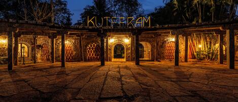 Fassade der Unterkunft