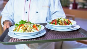 Free daily local cuisine breakfast - Lazur Sea & City Apartment's - El Hadaba, Hurghada - Egypt (Hurghada)