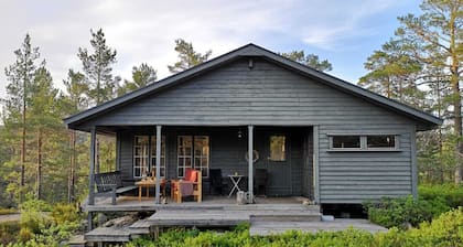 Self-sufficient vacation cabin in the middle of beautiful southern Norwegian nature