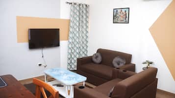 Classic Apartment, Balcony | Living area