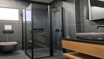 Departamento de lujo, vista al mar | Baño
