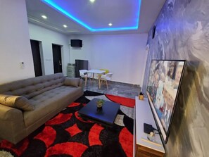 Economy Apartment, Balcony, City View | Living area