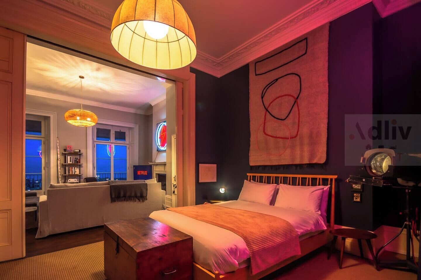 2 bedrooms, iron/ironing board, free WiFi, bed sheets