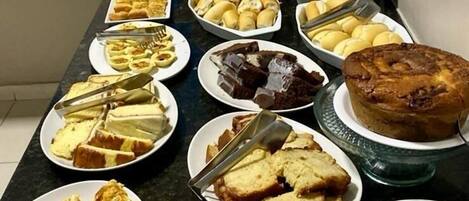 Free daily full breakfast