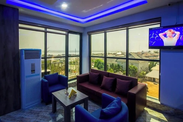 Lobby sitting area