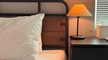 Single Room | Blackout drapes, soundproofing, iron/ironing board (on request)