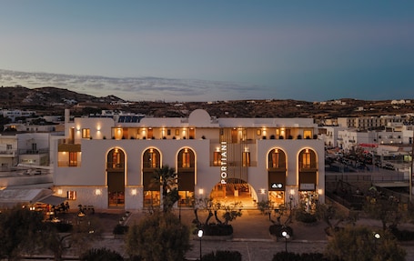 Front of property - evening/night