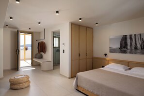 Honeymoon Suite, Balcony | View from room - Portiani Suites (Milos)