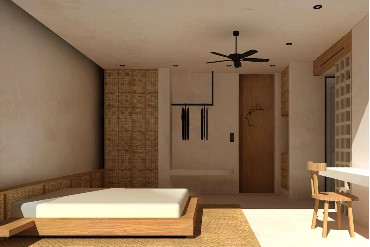 1 habitación y caja de seguridad en la habitación