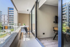 Outdoor dining - Ideal Families! Apartment with Pool in Providencia (Providencia)