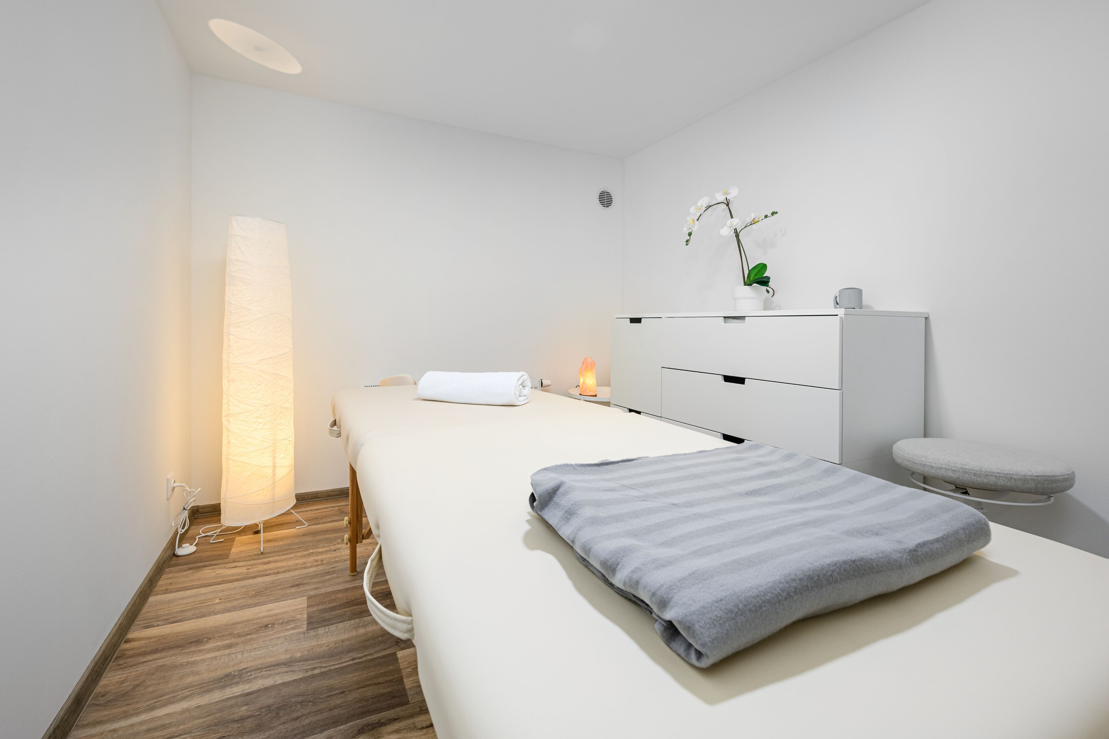 Steam room, prenatal massages, sports massages