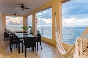 Outdoor dining - Luxury 2 Bedroom Beachfront Retreat at Garza Blanca, Puerto Vallarta (Puerto Vallarta)