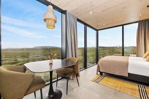 View from room - Heathland Lodge (Selfoss)