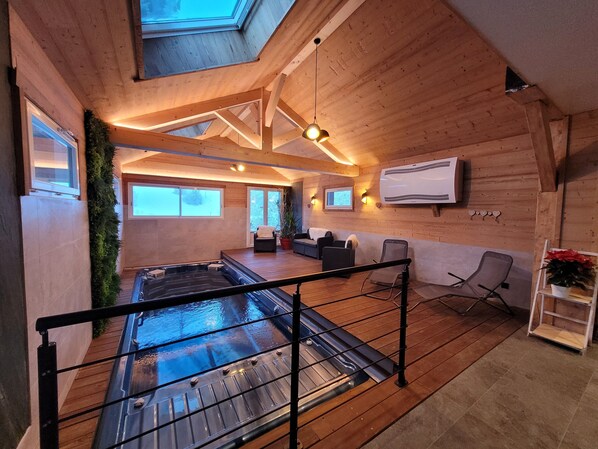 Sauna, hot tub, steam room - Auberge du Fraizier (Thones)